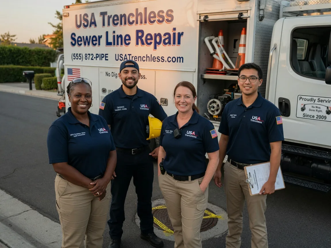 Sewer Line Repair company in Wade Hampton, SC